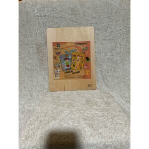 Wooden Peg Puzzle My Body By Gleeporte For Ages 2+